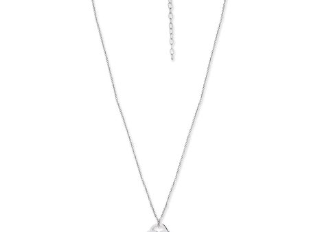 925 Sterling Silver Rhodium Plated And 4 Clover Pendant With Chain For Women For Discount