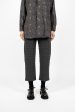 STK Pant Charcoal Quilted Jersey Hot on Sale