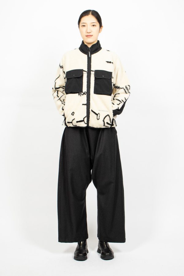 Daijiro OHARA Map Key Boa Jacket Off-White Online Sale