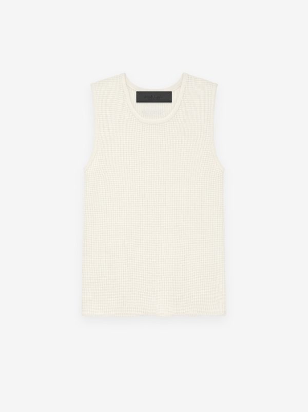 Womens Waffle Tank on Sale