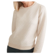 Marine Layer Corbet Quilted Puff Sleeve Crewneck For Discount