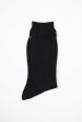 ANP-126 Mixed Cable Sock Black on Sale