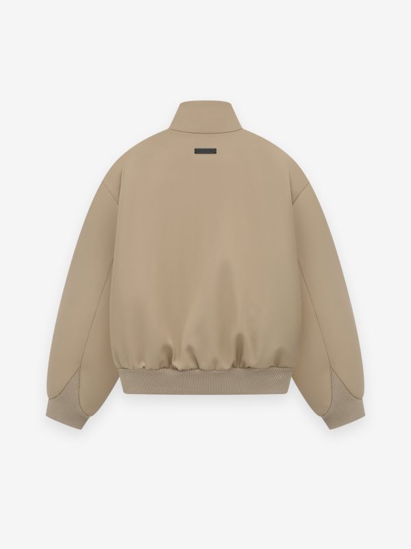 Weighted Twill Bomber Hot on Sale