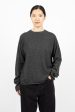 Malou Sweater Charcoal Melange Hot on Sale