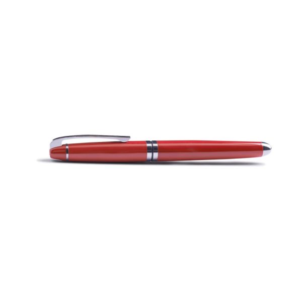 Carlton London Red Gun Metal Pen - Elegant Fusion of Style and Precision Hot on Sale