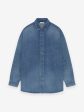 Vented Denim Shirt Online Sale