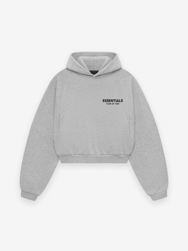 Women s Fleece Cropped Hoodie on Sale