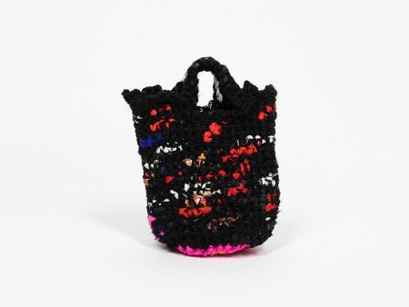 Hand Crochet Acustica Bag Black Discount