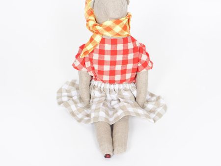 Beaver Knitted Doll Female Hot on Sale