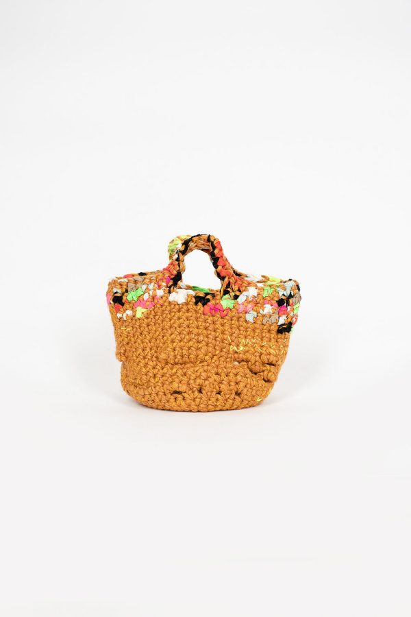 Crochet Bag Camel Cheap