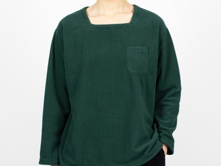 Square Neck Shirt Forest Online Sale