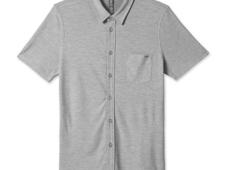 Vuori Men s Short-Sleeve Ace Button Up Shirt Online Sale