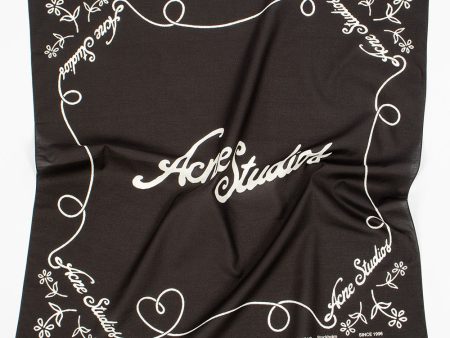 Logo Bandana Black White Online