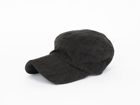 95_29 Cap Herringbone CW Black Cheap