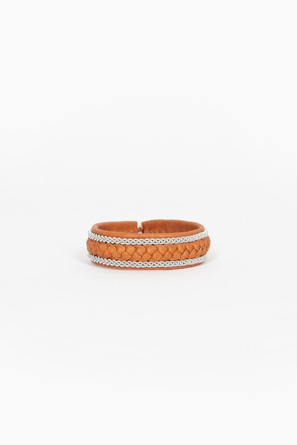 Tan Hide B Plus Bracelet 1 Hot on Sale