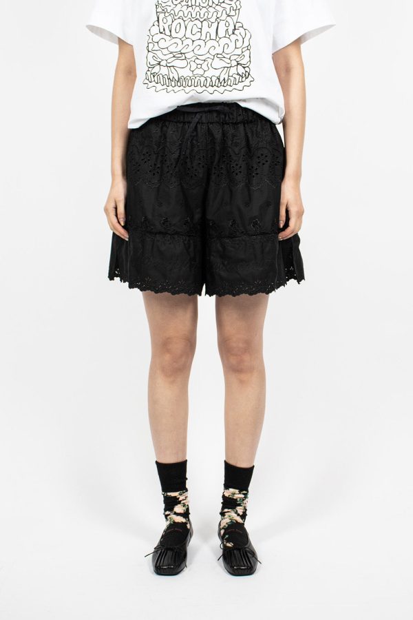 Easy Drawstring Shorts Black Cheap