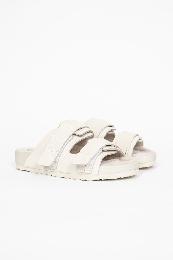 Uji VL Cazador Shearling Sandal Powder Fashion