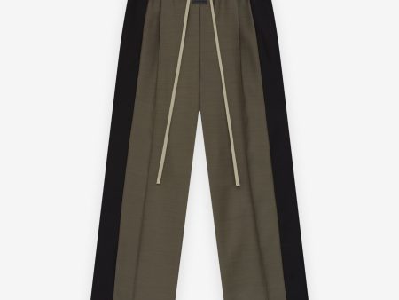 Wool Silk Side Stripe Pants Sale