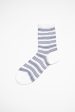 AM-781 Border Socks Blue White Online Hot Sale