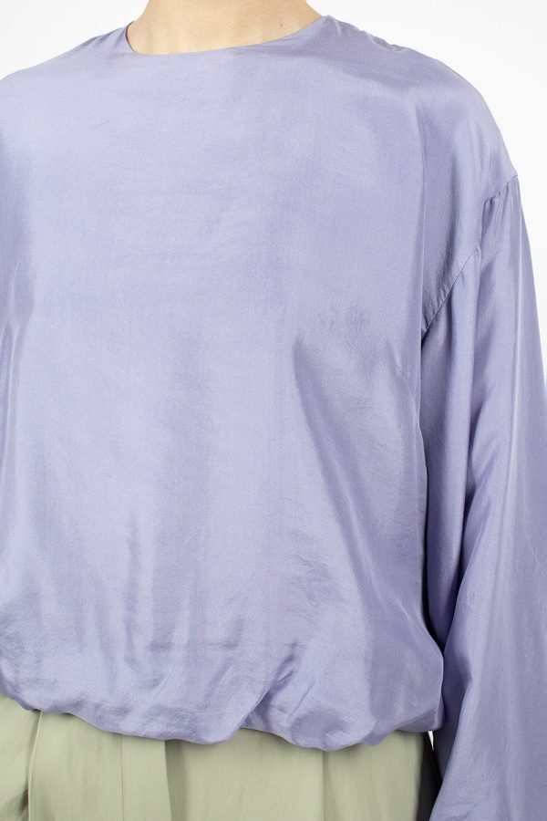 Silk Blouse Lavender For Sale