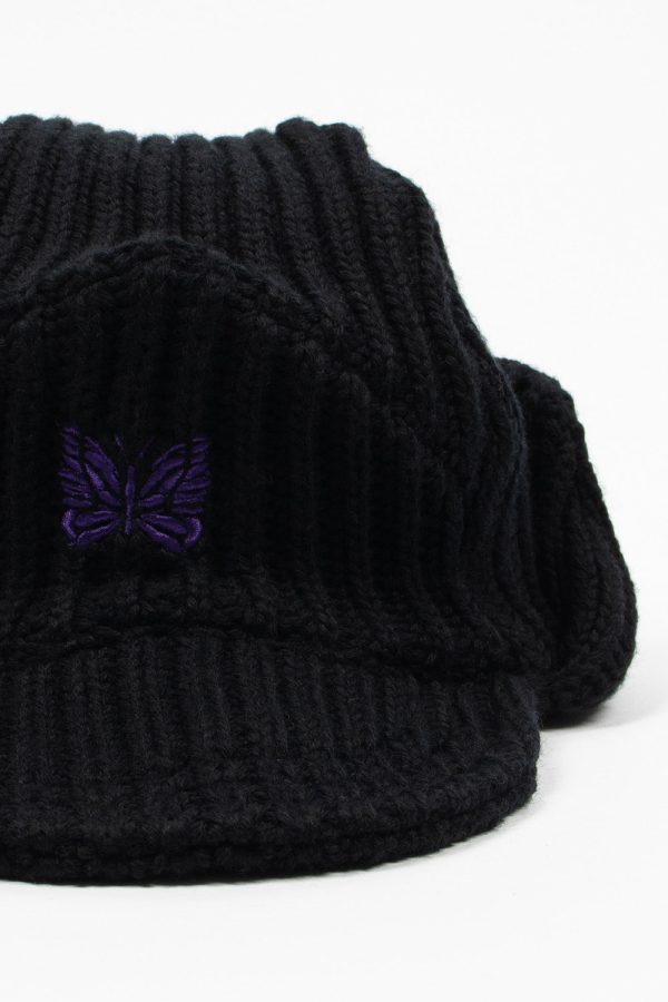 Ribbed Shooting Cap Black Online Hot Sale