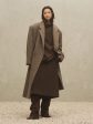 Boiled Wool Relaxed Overcoat Online Hot Sale