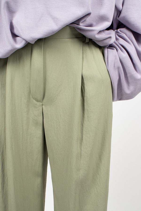 Loose Suit Pants Mint Sale