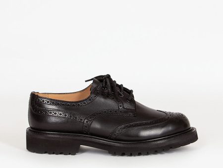 Anne Leather Brogue Black Online