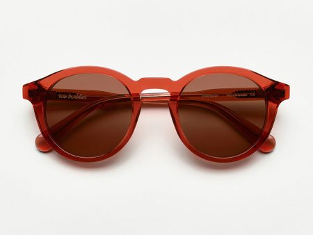 Zinedine Sunglasses Rust For Cheap