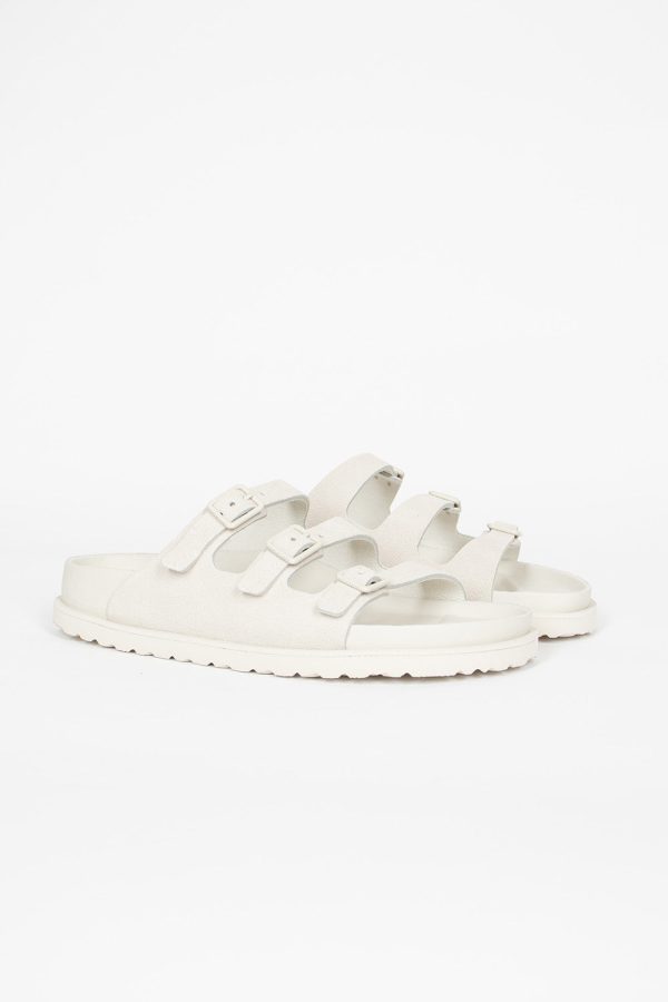 Florida Suede Sandal Bone Online Hot Sale