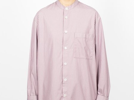 Birkenstock 1774 Pyjama Shirt Mauve Stripes Online now