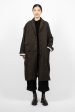 U4545 Loose Coat Nattè Coffee Online now