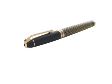 Carlton London Midnight Elegance Gold Scales Heavy Metal Roller Pen Sale