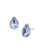 Silver Plated With Crystal Tear Drop Stud Earring For Women Online