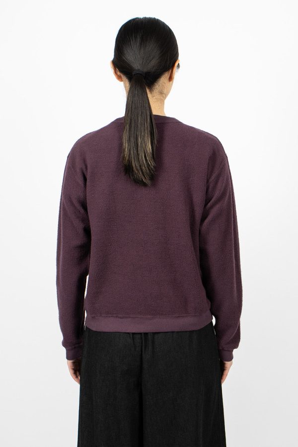 Hina Crew Neck Sweatshirt Plum Perfect Online