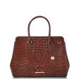 Brahmin Women s Melbourne Finley Carryall Satchel Cheap