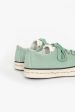 Skagway Lo Sneaker Green Canvas Online now