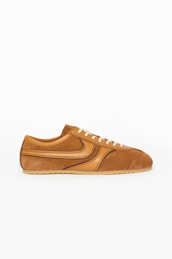 Marathon Suede Sneakers Tan Online