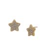 Carlton London Gold Plated Cz Star Stud Earring For Women Online