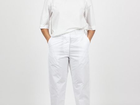 AH Pant Poplin White on Sale