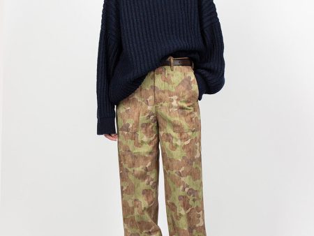 Trade Wind Herringbone Pant Camo Discount