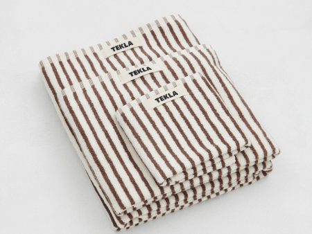 Terry Guest Towel Kodiak Stripes Cheap