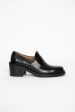 Heeled Loafer Black Cheap