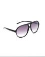 Carlton London Black Lens & Black Browline Sunglasses With Uv Protected Lens For Women Online Hot Sale