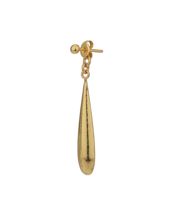 18kt Gold Plated Teardrop Dangling Earring Online