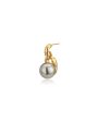 Gold Plated with Hanging Pearl Drop Earring for women Online