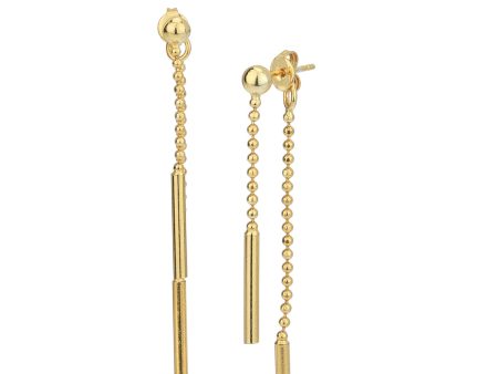 18kt Gold Plated Fancy Drop Earring for women Online