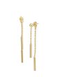 18kt Gold Plated Fancy Drop Earring for women Online