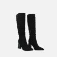 Women Calf Length High Heel Boot Online Sale