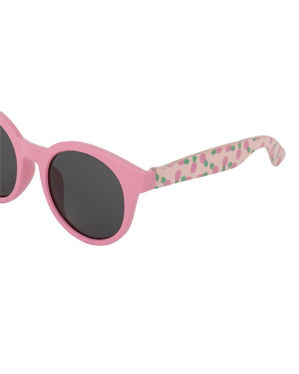 Carlton London Black Lens & Pink Cateye Sunglasses For Girl Cheap